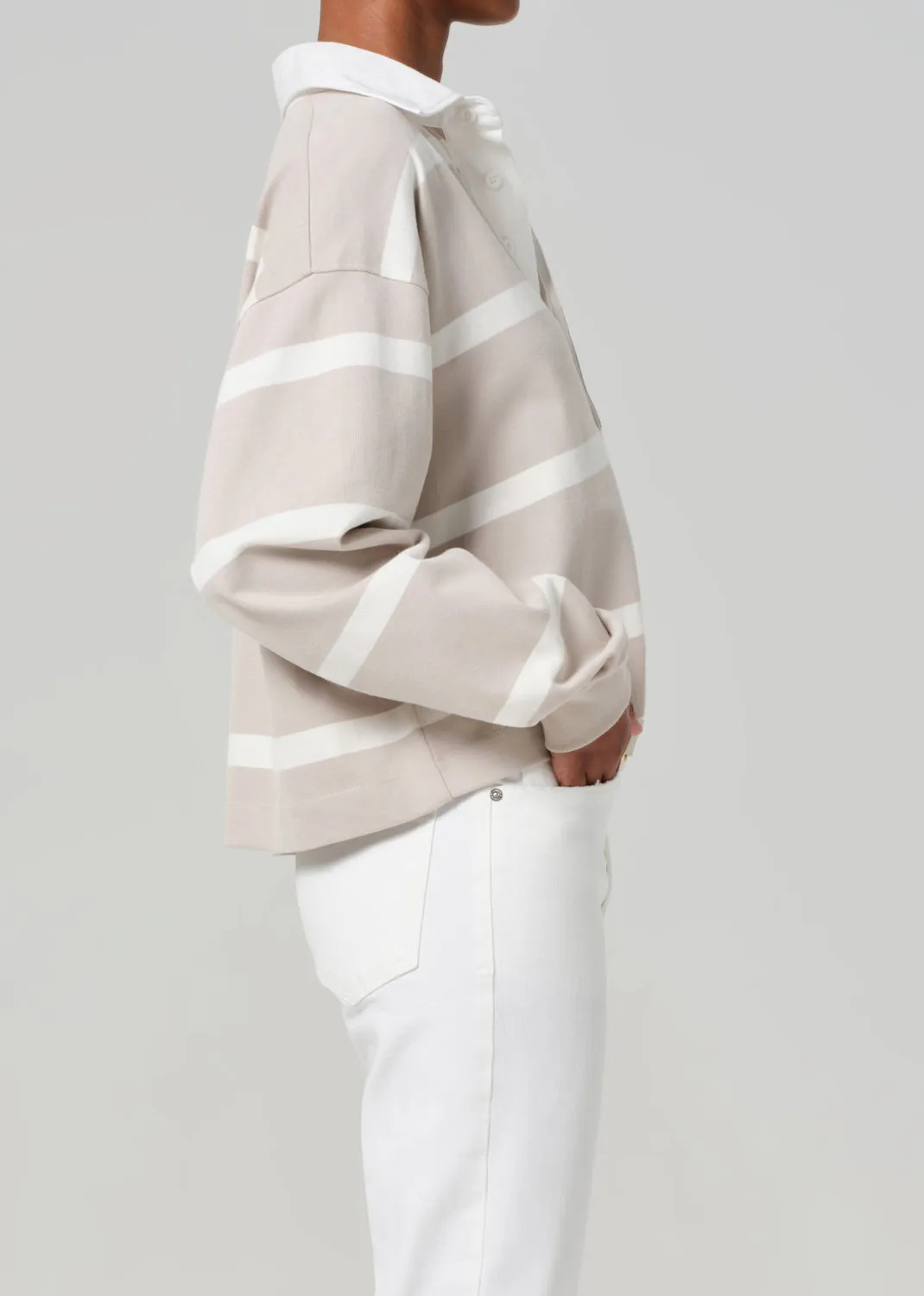 Aris Rugby in Sandatlas Pashmina Stripe sold by Citizens Of Humanity product image thumbnail 4