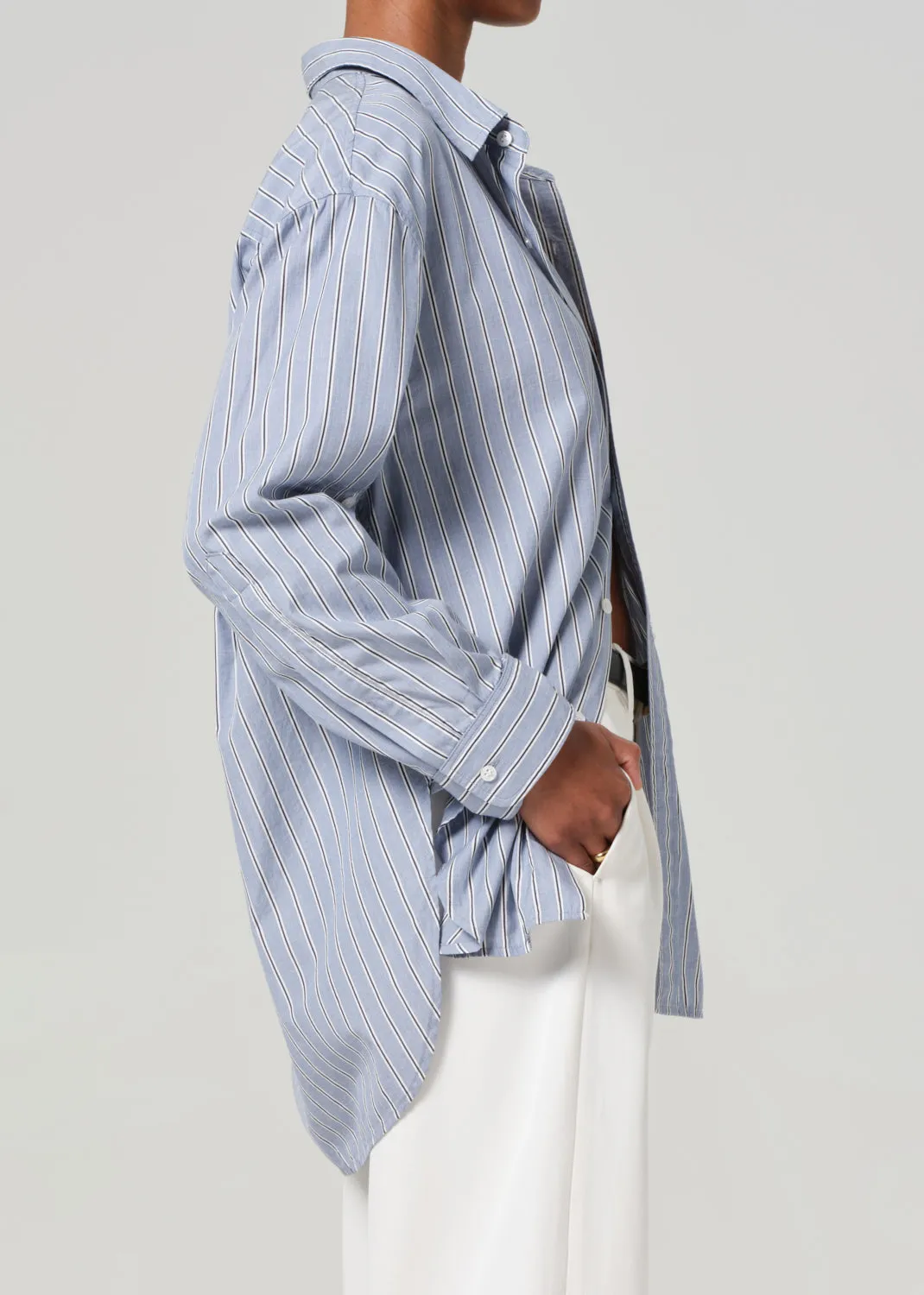 Kayla Shirt in Frida Stripe sold by Citizens Of Humanity product image thumbnail 3