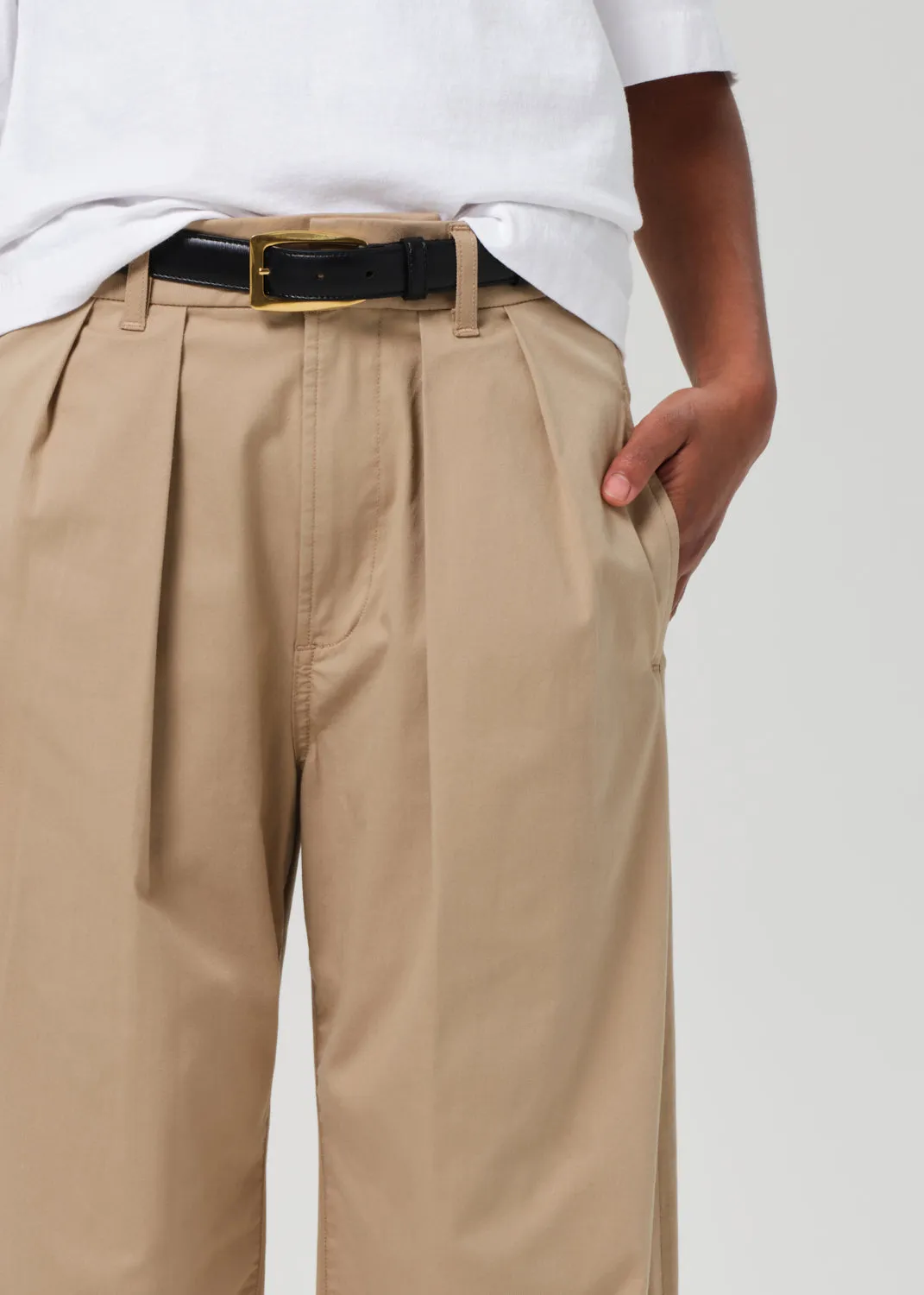 Petra Pleated Trouser in Catalina sold by Citizens Of Humanity product image thumbnail 5