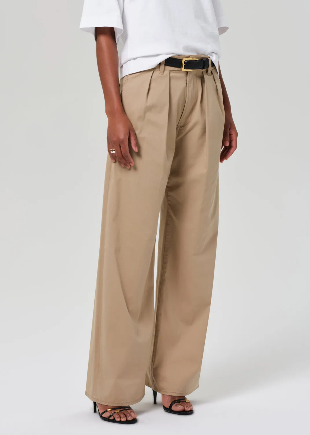 Petra Pleated Trouser in Catalina sold by Citizens Of Humanity product image thumbnail 4