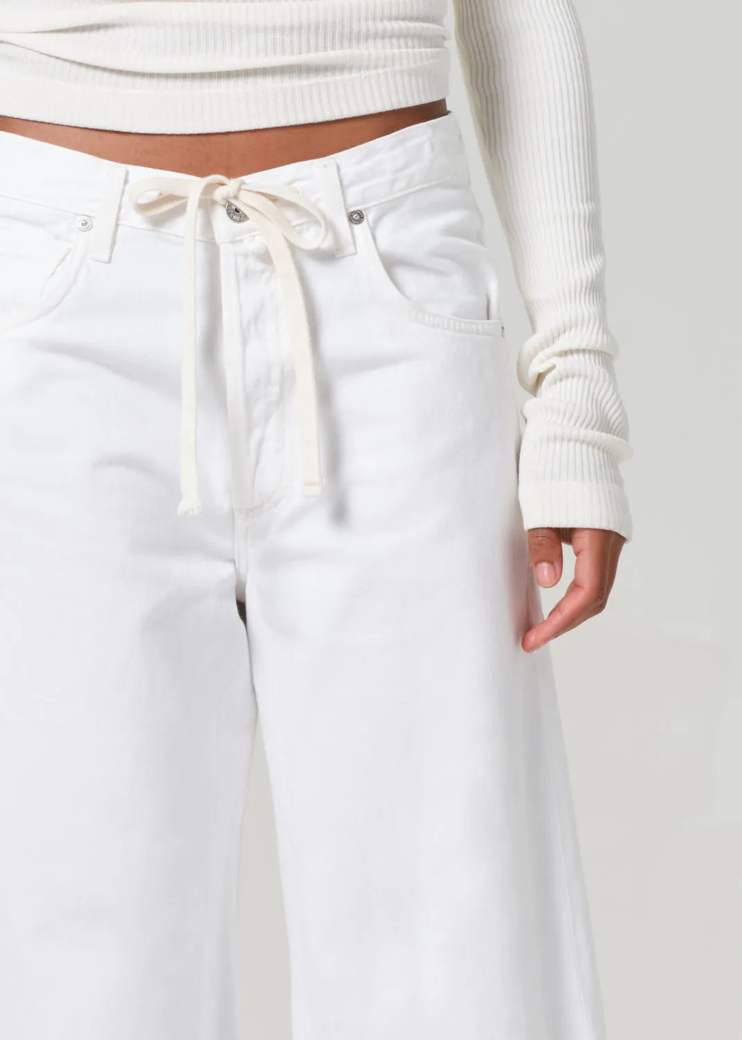 Petite Brynn Drawstring Trouser in Tulip sold by Citizens Of Humanity product image thumbnail 5