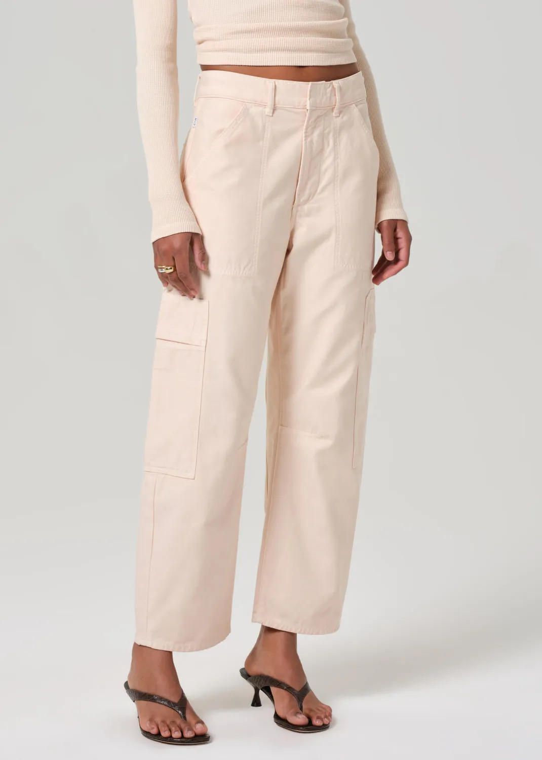 Marcelle Low Slung Easy Cargo in Shrimp sold by Citizens Of Humanity product image thumbnail 4