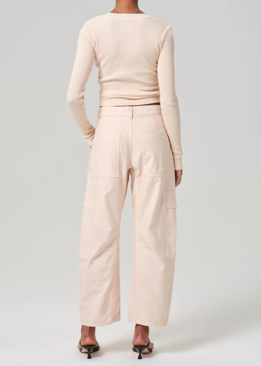 Marcelle Low Slung Easy Cargo in Shrimp sold by Citizens Of Humanity product image thumbnail 2