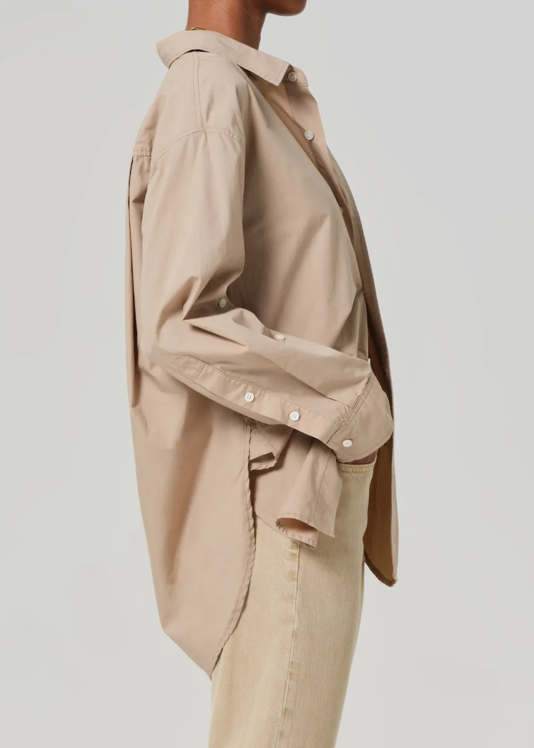 Kayla Shirt in Sandatlas sold by Citizens Of Humanity product image thumbnail 4