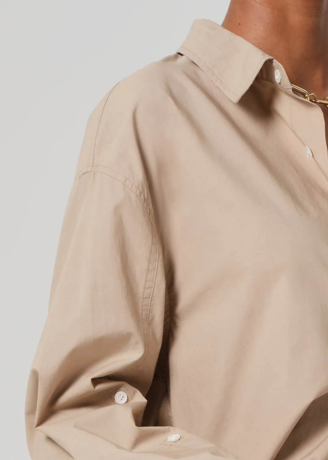 Kayla Shirt in Sandatlas sold by Citizens Of Humanity product image thumbnail 5