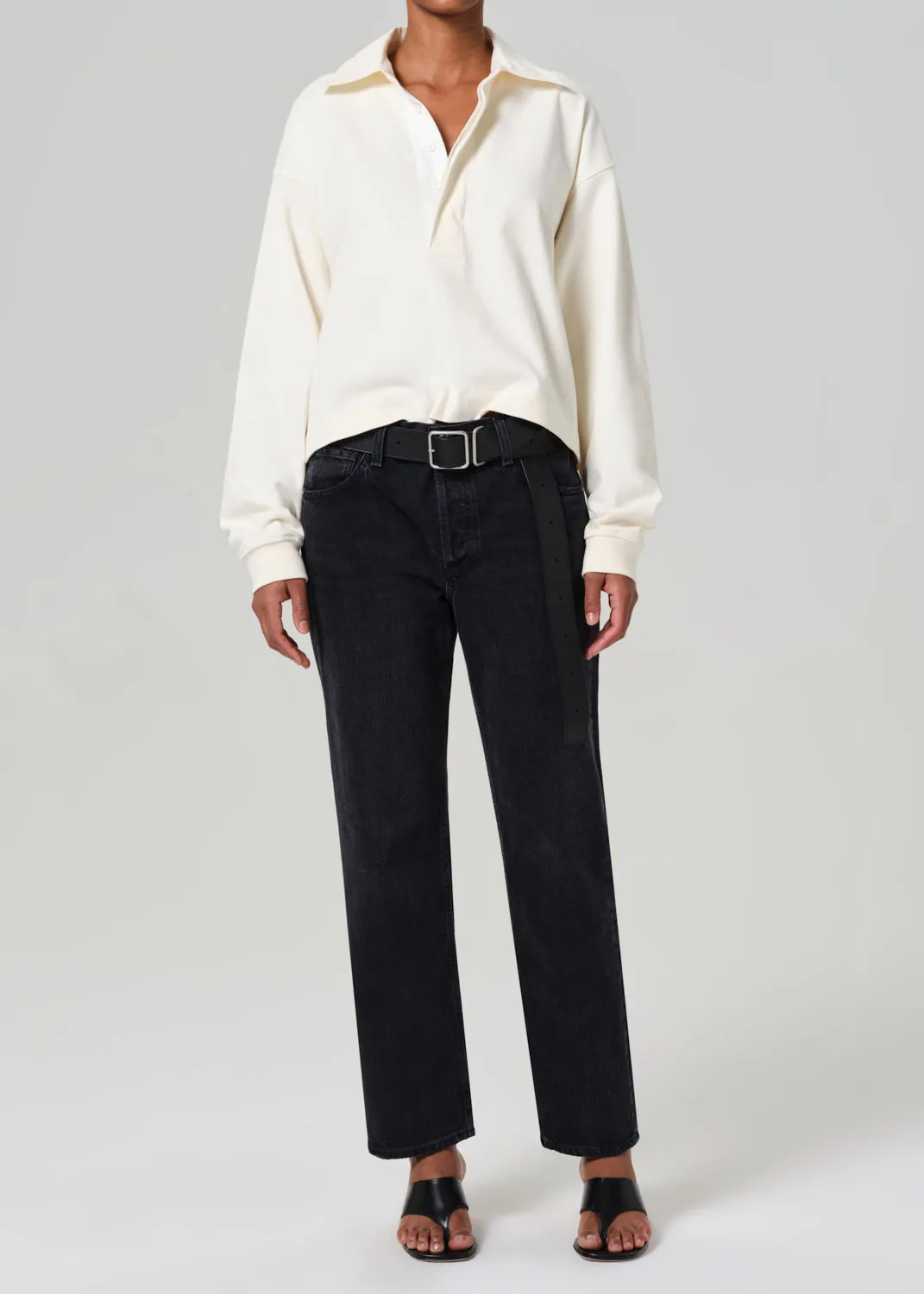 Aris Rugby in Pashmina sold by Citizens Of Humanity product image thumbnail 5