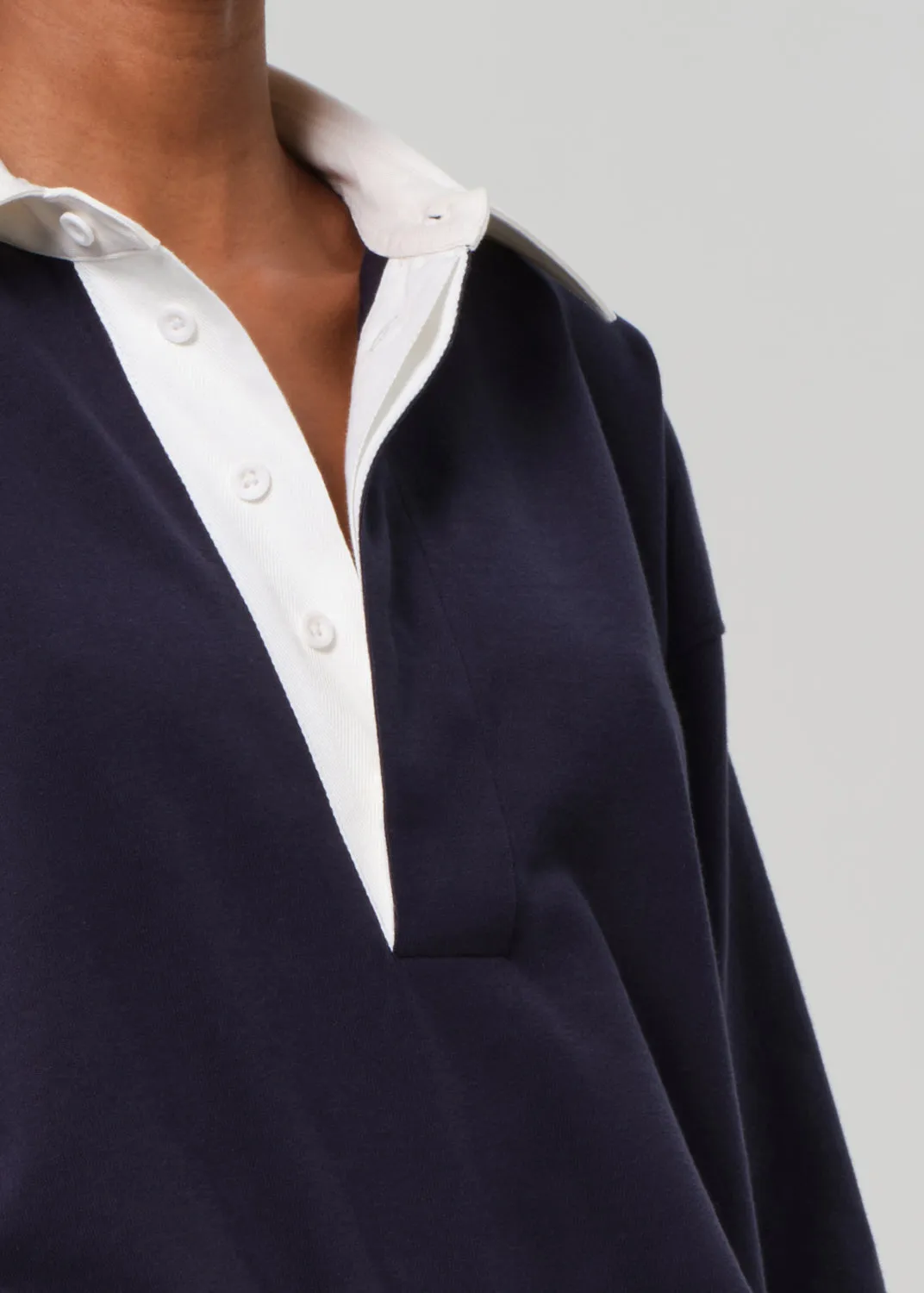 Aris Rugby in Navy sold by Citizens Of Humanity product image thumbnail 5