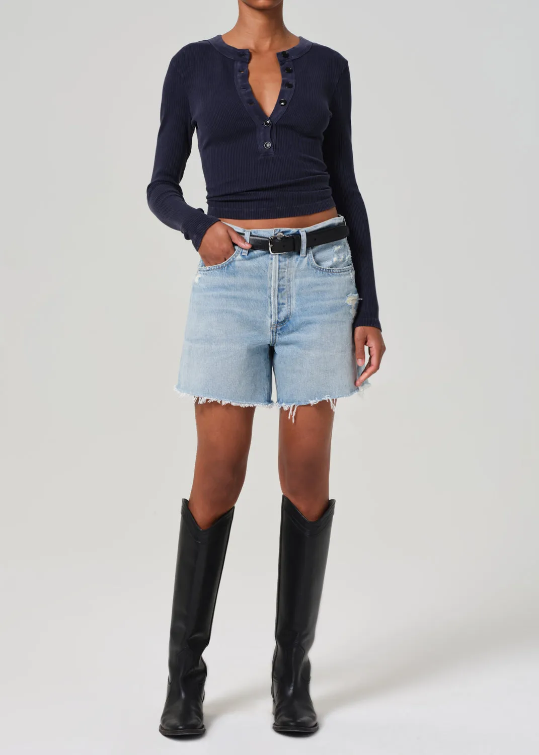 Marlow Long Vintage Short in Raleigh sold by Citizens Of Humanity