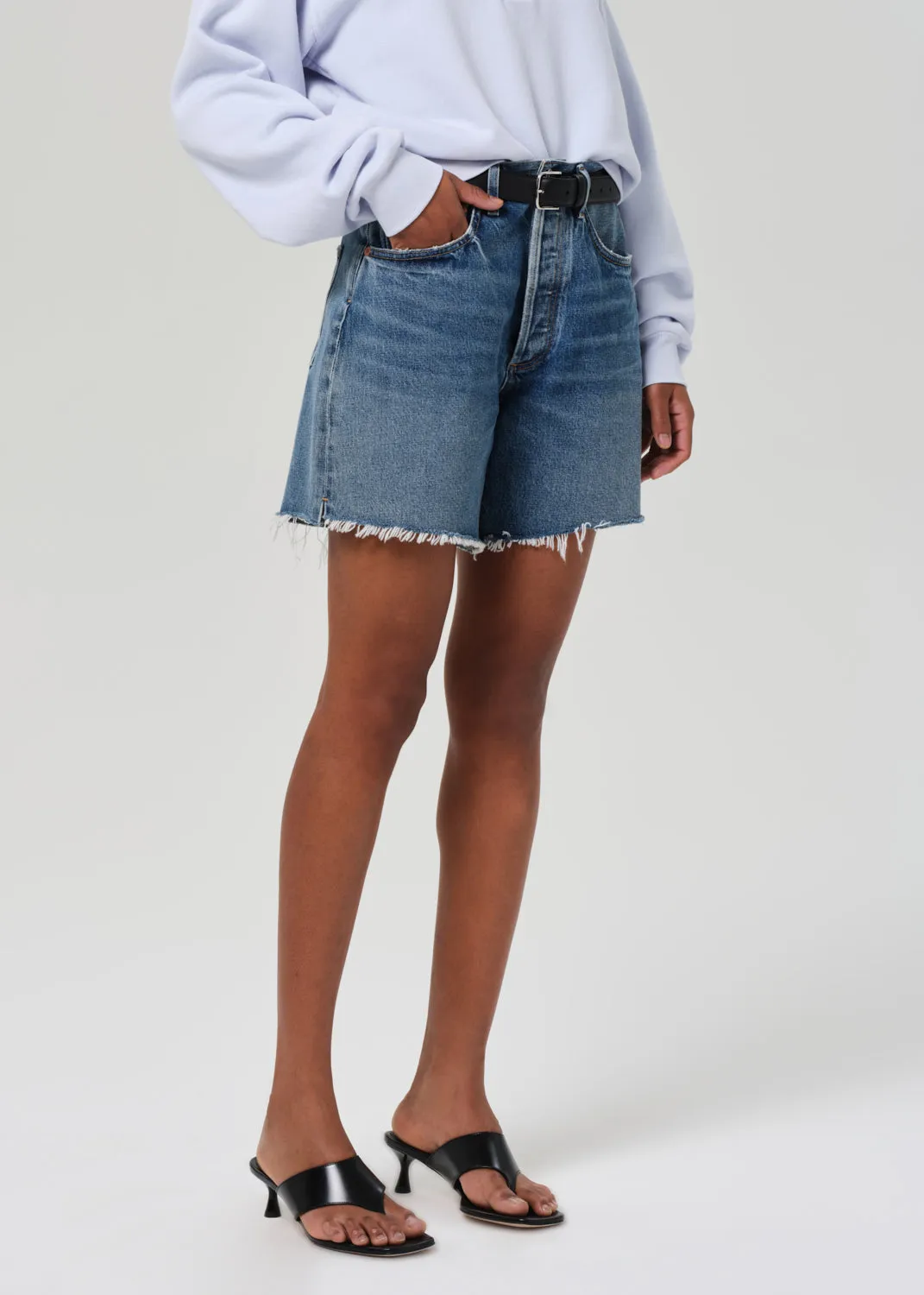 Marlow Long Vintage Short in Amaretto sold by Citizens Of Humanity product image thumbnail 4