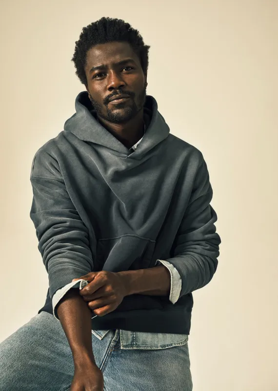 Archive Hoodie in Washed Marine sold by Citizens Of Humanity