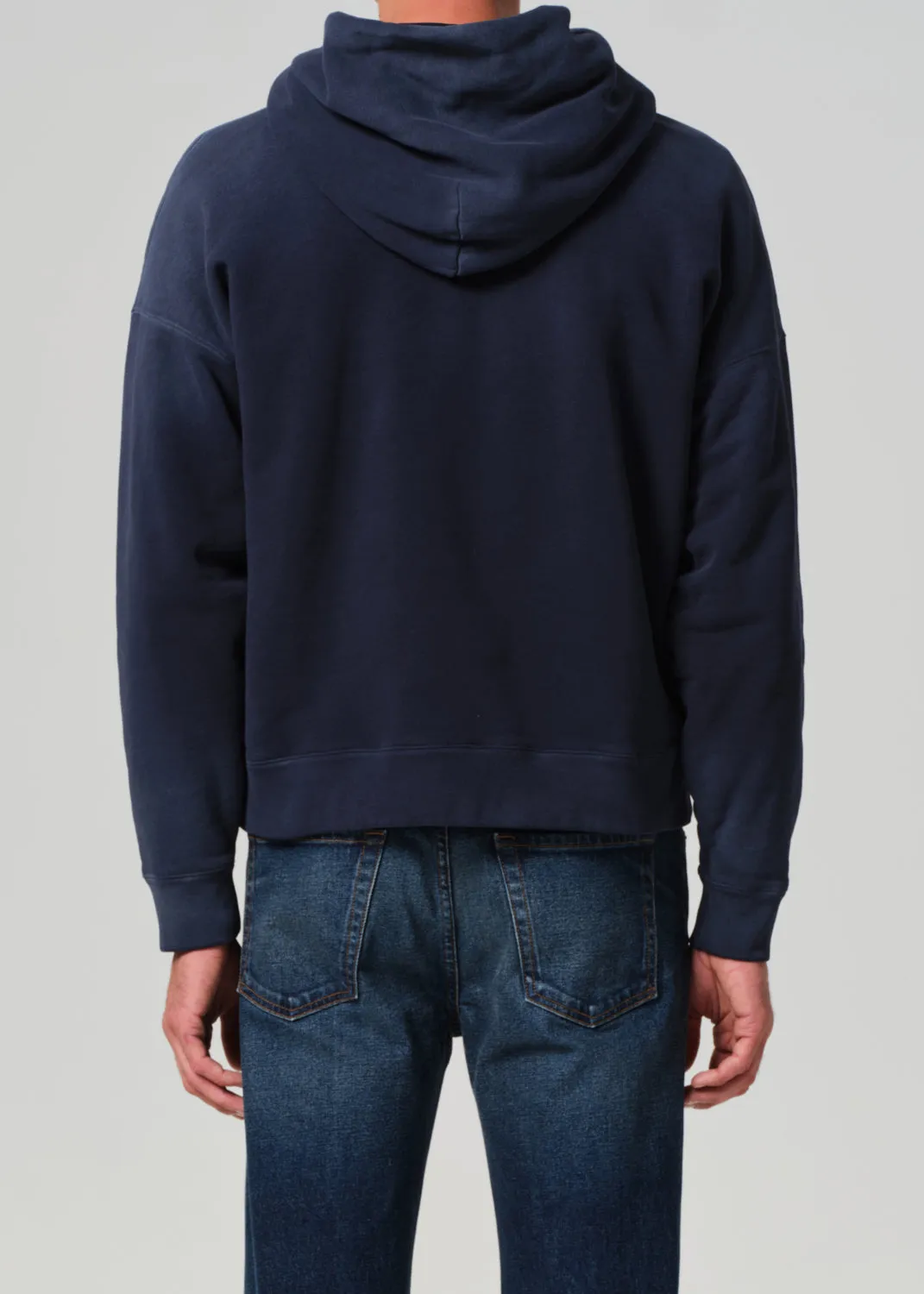 Archive Hoodie in Washed Marine sold by Citizens Of Humanity product image thumbnail 4