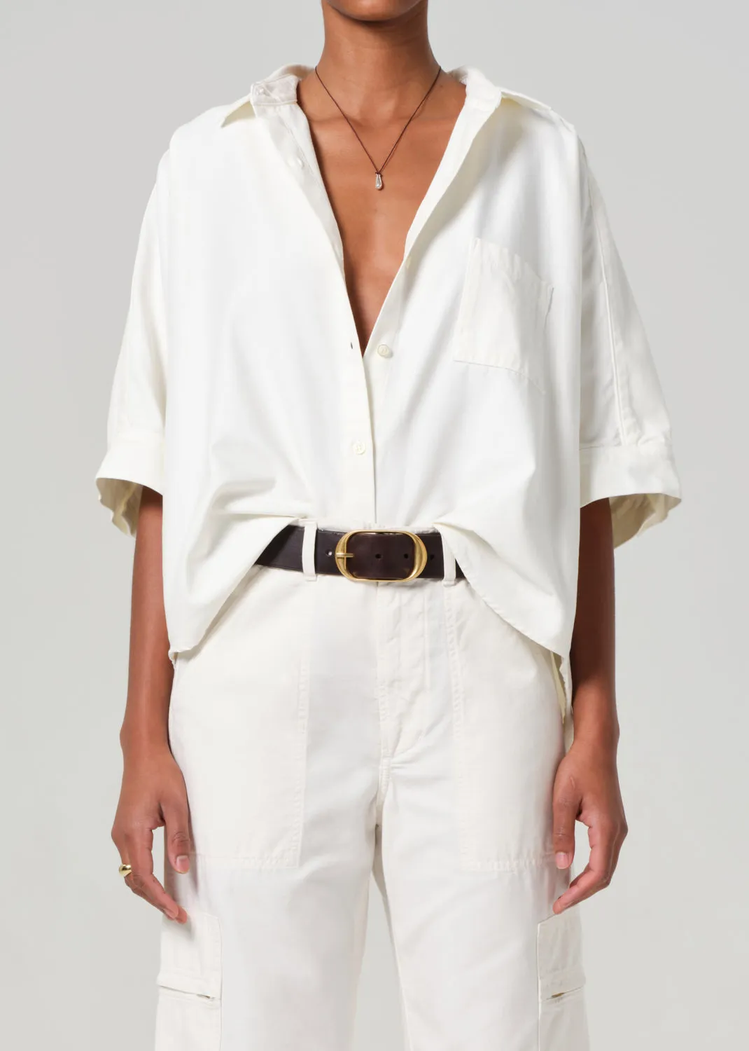 Claire Origami Shirt in Pashmina sold by Citizens Of Humanity