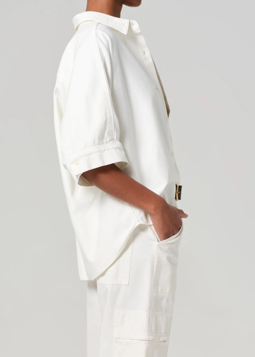 Claire Origami Shirt in Pashmina sold by Citizens Of Humanity product image thumbnail 3