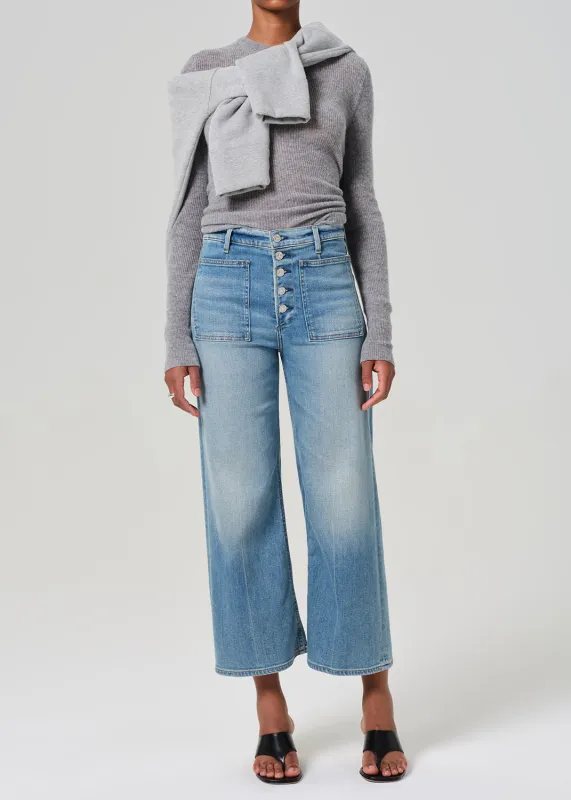 Petite Lyra Patch Pocket Jean in Splendor sold by Citizens Of Humanity