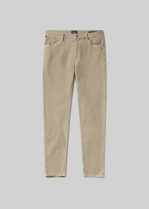 Adler Slim French Terry in Clay sold by Citizens Of Humanity