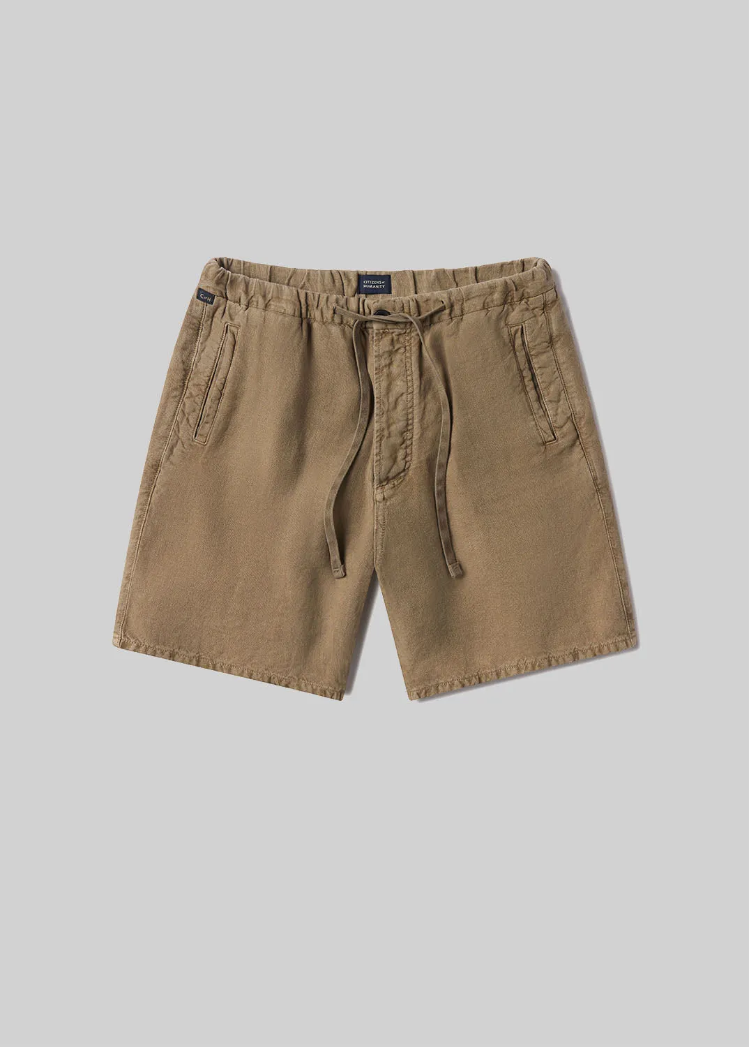 Drawstring Deck Linen Short in Reservoir sold by Citizens Of Humanity product image thumbnail 2