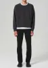 Gage Slim Straight Italian Canvas in Charred Cedar sold by Citizens Of Humanity