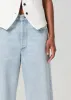 Ayla Raw Hem Crop in Sailor sold by Citizens Of Humanity