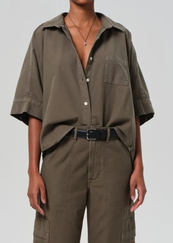 Claire Origami Shirt in Dogwood sold by Citizens Of Humanity