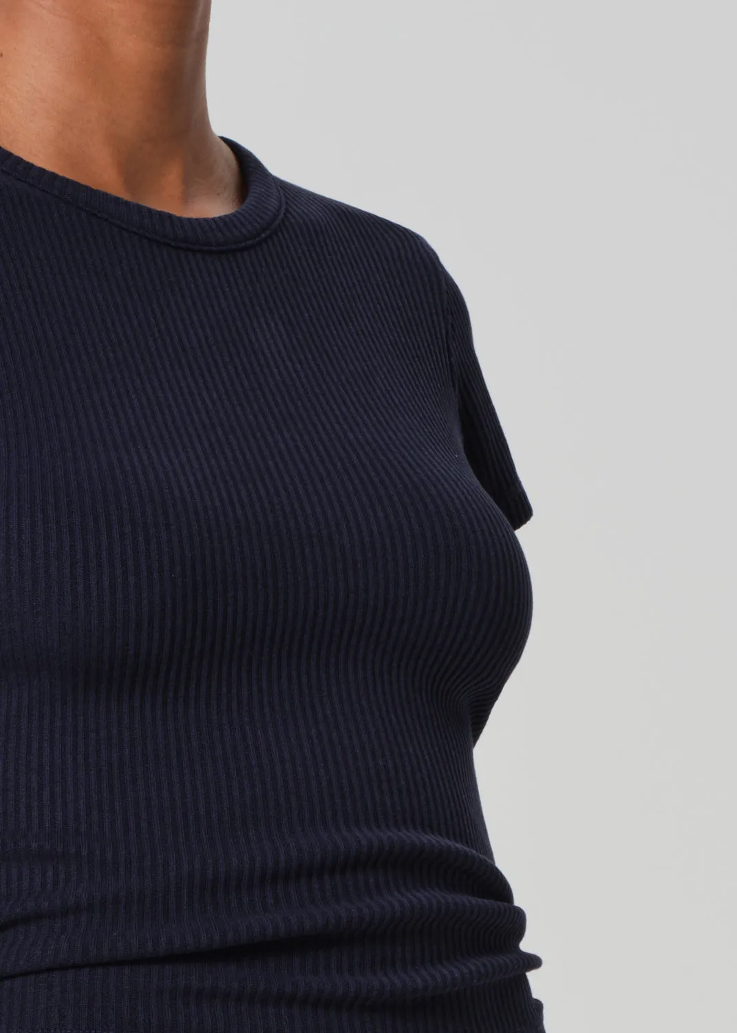 Nello Tee in Navy sold by Citizens Of Humanity product image thumbnail 4