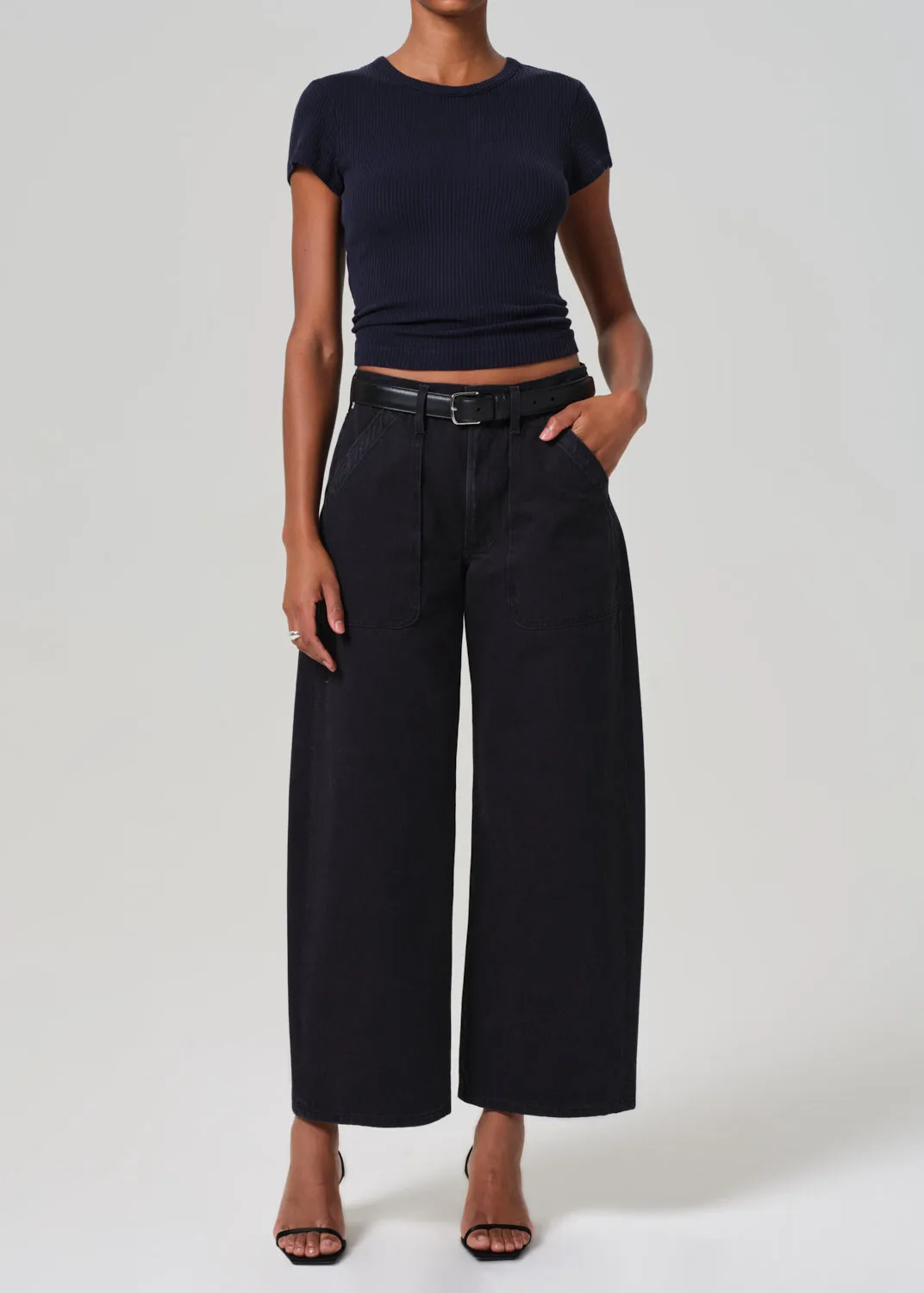 Nello Tee in Navy sold by Citizens Of Humanity product image thumbnail 5