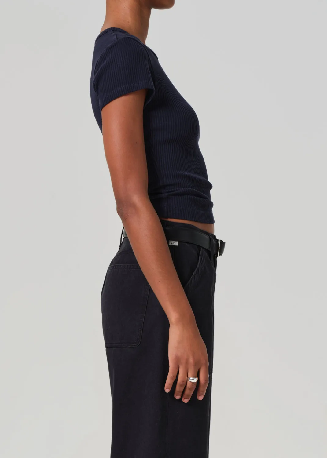 Nello Tee in Navy sold by Citizens Of Humanity product image thumbnail 3