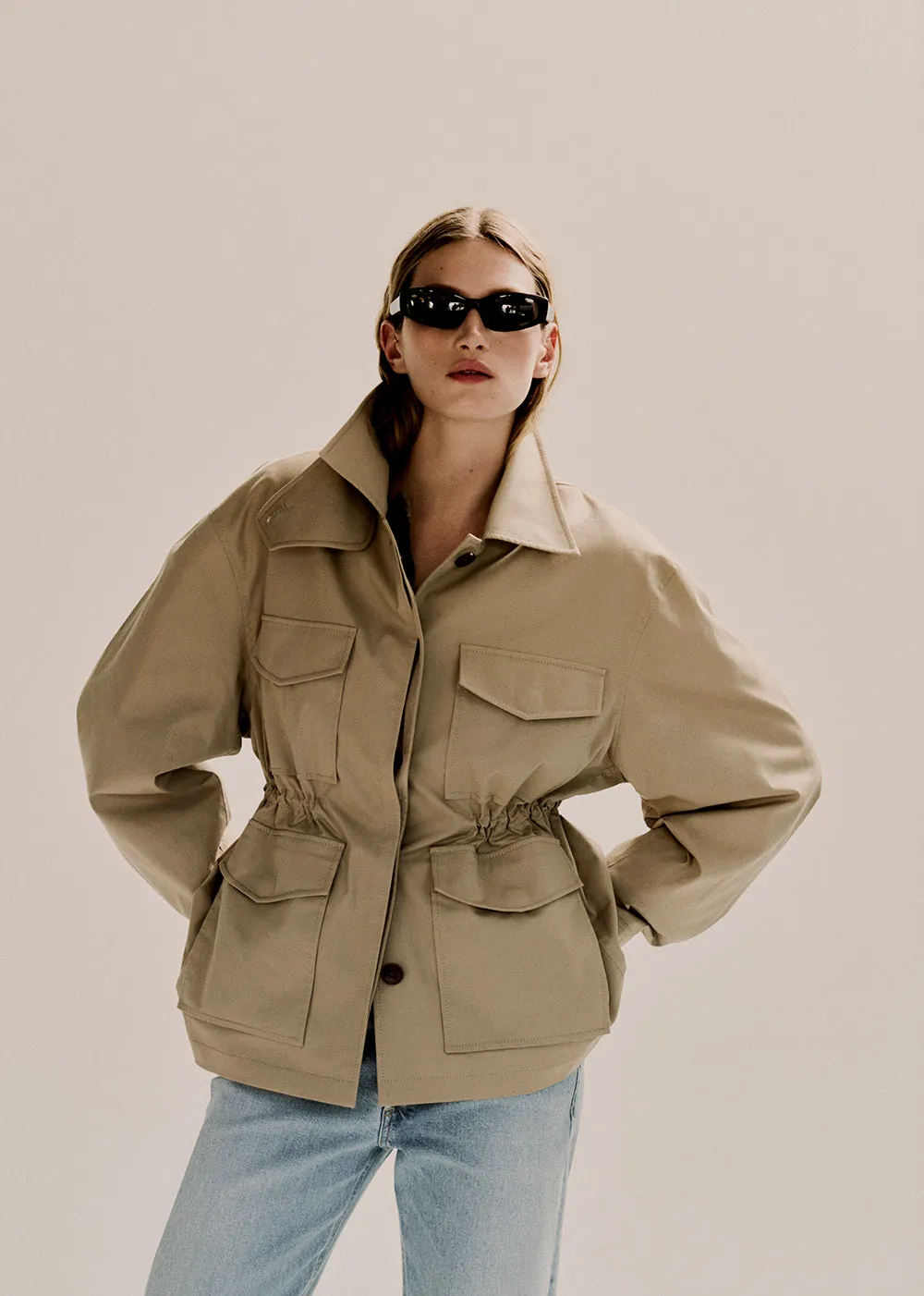 Paretti Military Jacket in Catalina sold by Citizens Of Humanity product image thumbnail 2