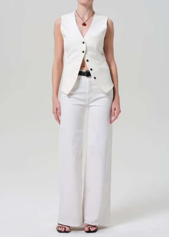 Lyra Long Wide Leg in Soft White sold by Citizens Of Humanity