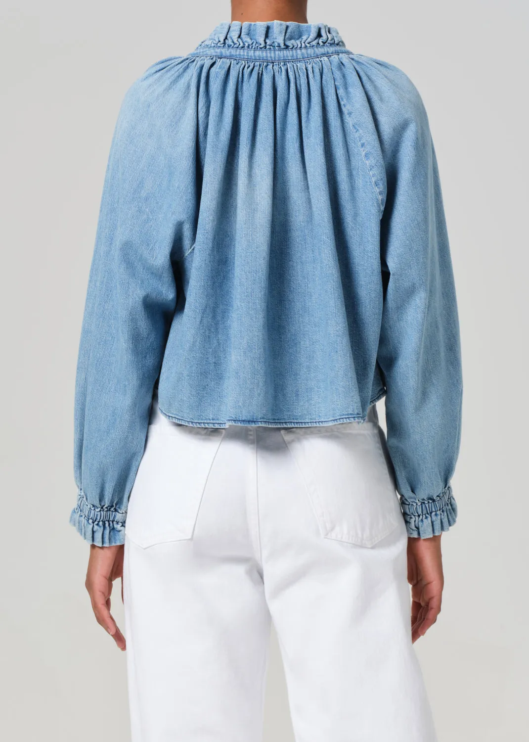 Iris Ruffled Top in Rowan sold by Citizens Of Humanity product image thumbnail 2