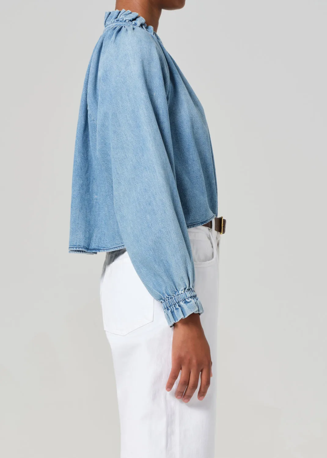 Iris Ruffled Top in Rowan sold by Citizens Of Humanity product image thumbnail 3