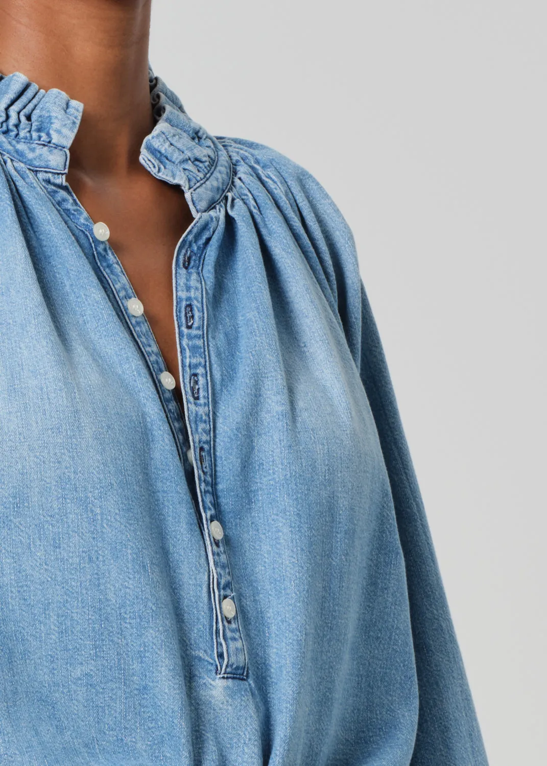 Iris Ruffled Top in Rowan sold by Citizens Of Humanity product image thumbnail 4