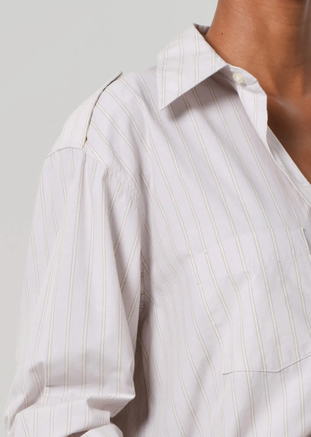 Ari Shirt in Palisade Stripe sold by Citizens Of Humanity product image thumbnail 4