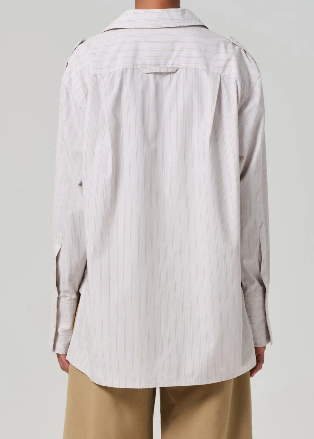 Ari Shirt in Palisade Stripe sold by Citizens Of Humanity product image thumbnail 2