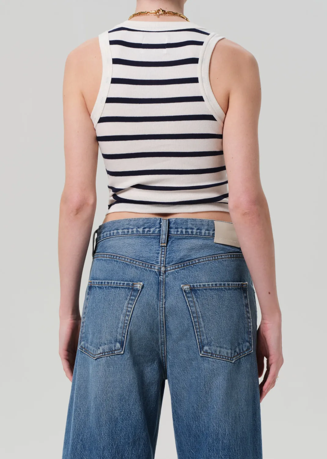 Caralyn Tank in Azure Stripe sold by Citizens Of Humanity product image thumbnail 3