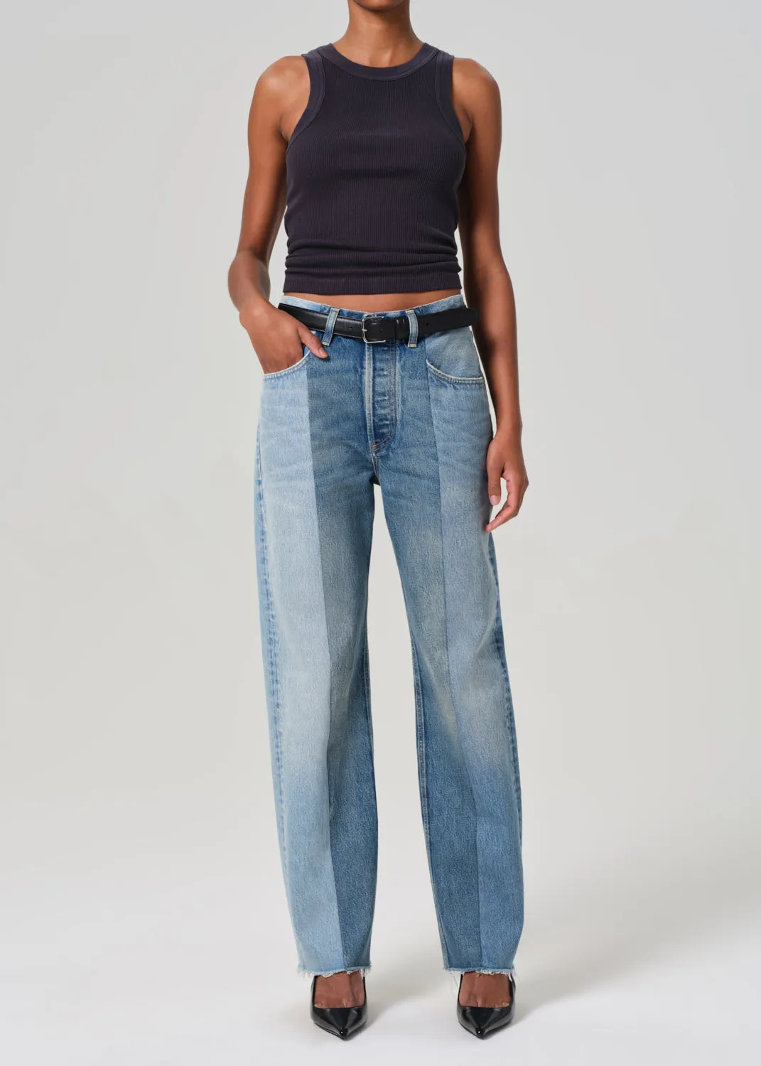 Three Tone Dahlia in Aegean sold by Citizens Of Humanity