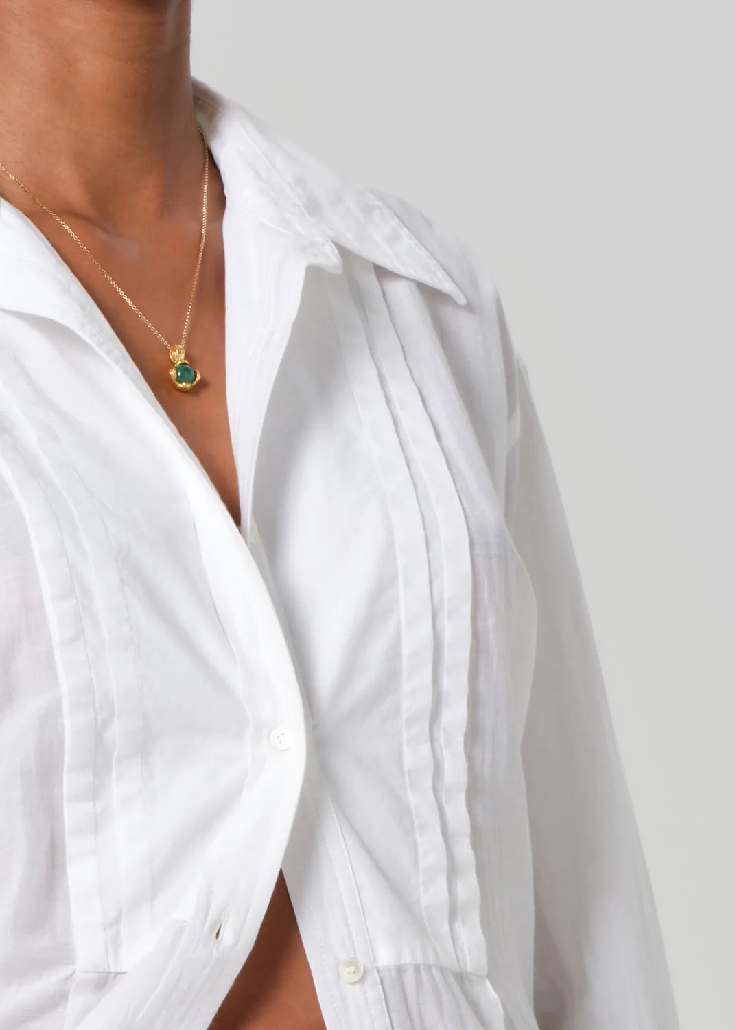 Polina Shirt in White sold by Citizens Of Humanity product image thumbnail 5