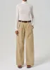 Petra Pleated Trouser in Gobi sold by Citizens Of Humanity