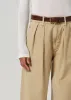 Petra Pleated Trouser in Gobi sold by Citizens Of Humanity