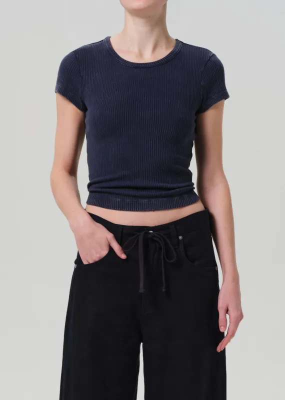 Nello Tee in Mineral Navy sold by Citizens Of Humanity