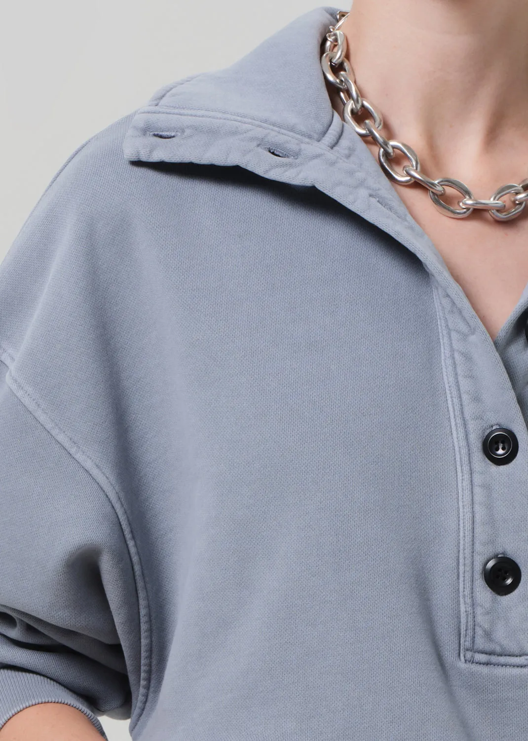 Mirelle Funnel Neck in Hematite sold by Citizens Of Humanity product image thumbnail 5