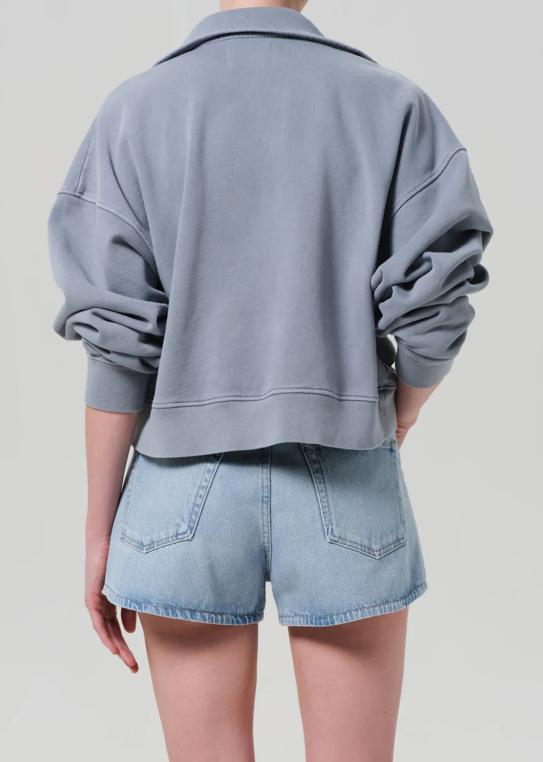 Mirelle Funnel Neck in Hematite sold by Citizens Of Humanity product image thumbnail 3