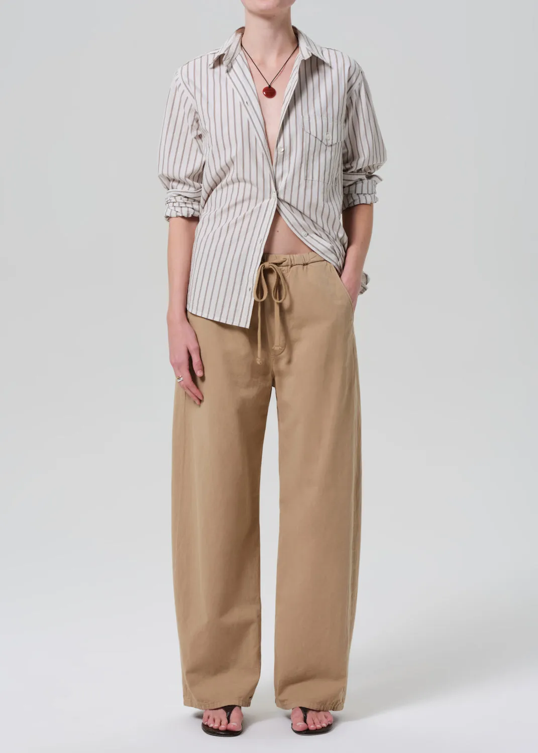 Shay Shirt in Albi Stripe sold by Citizens Of Humanity product image thumbnail 5