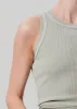 Isabel Rib Tank in Matcha sold by Citizens Of Humanity