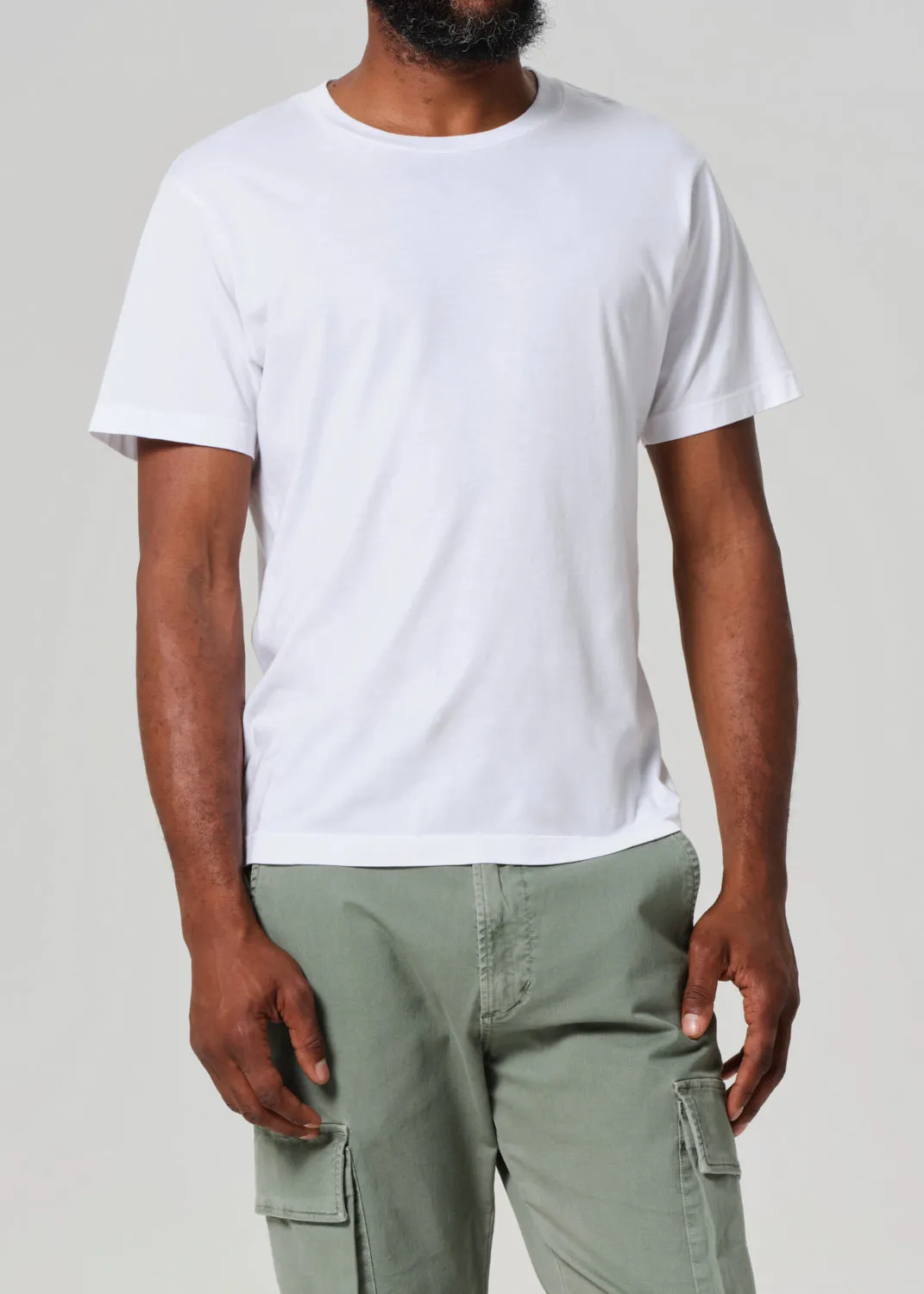 Everyday Short Sleeve Tee in White sold by Citizens Of Humanity product image thumbnail 2