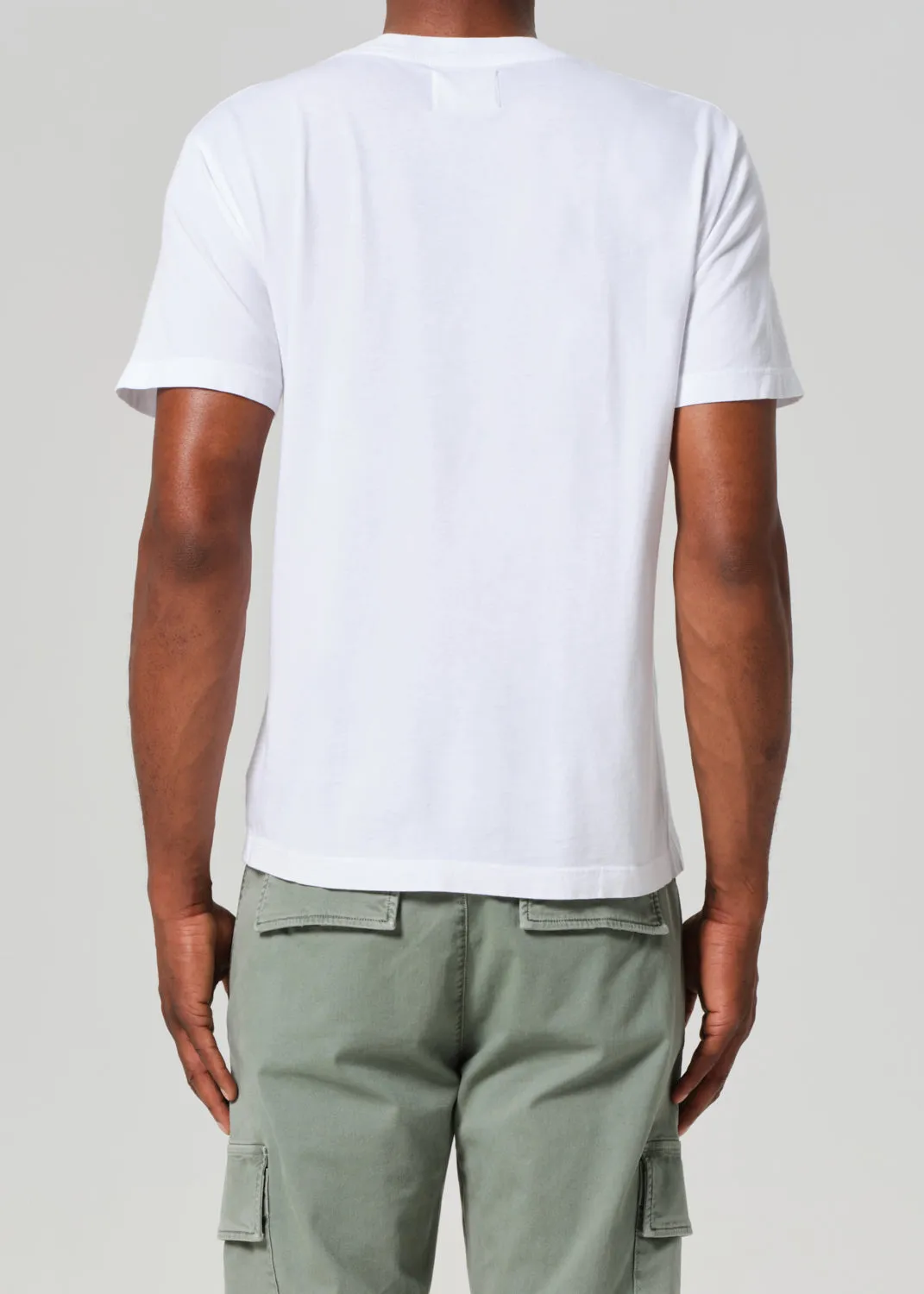 Everyday Short Sleeve Tee in White sold by Citizens Of Humanity product image thumbnail 3