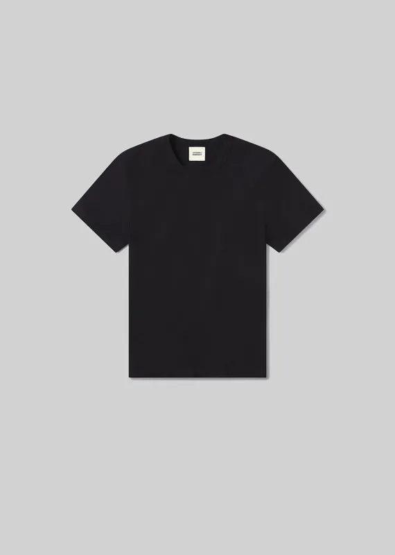 Everyday Short Sleeve Tee in Black made by Citizens Of Humanity