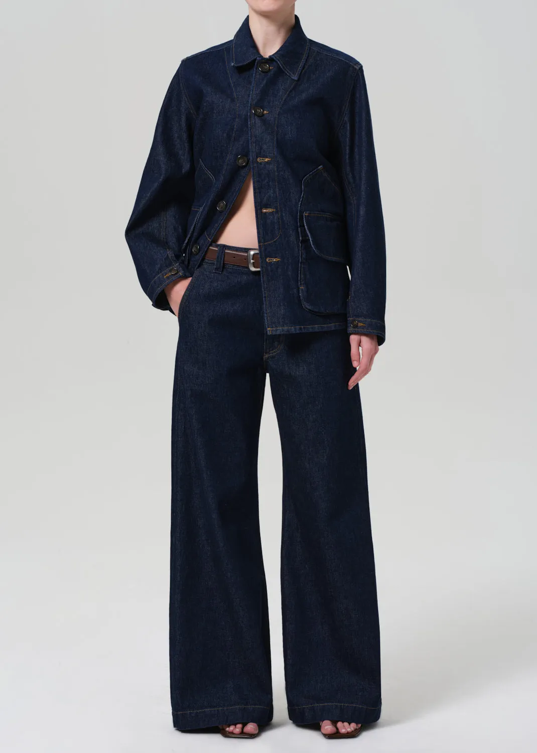 Abra Work Jacket in Summit sold by Citizens Of Humanity product image thumbnail 5