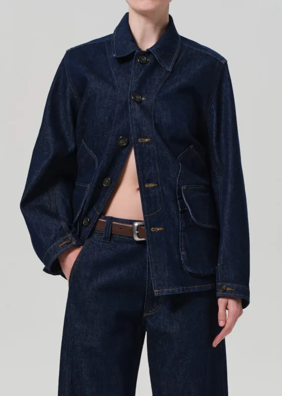 Abra Work Jacket in Summit sold by Citizens Of Humanity