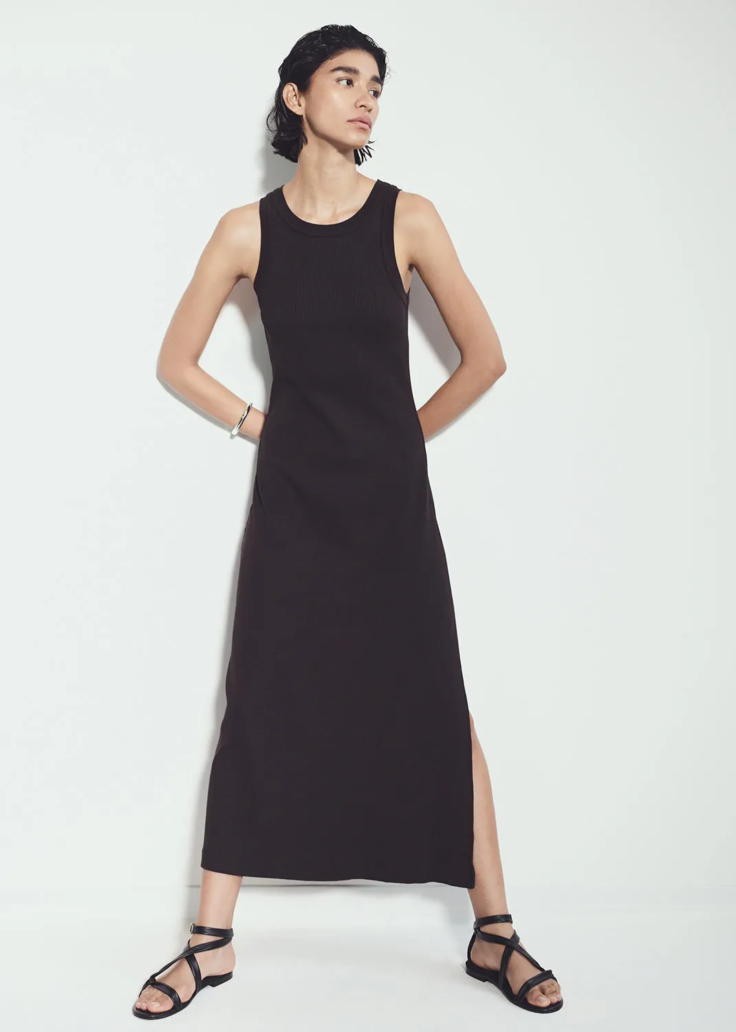 Isabel Tank Dress in Chocolate sold by Citizens Of Humanity product image thumbnail 2