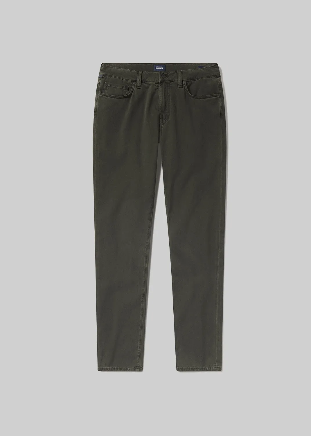 London Tapered Slim Stretch Sateen in Field sold by Citizens Of Humanity